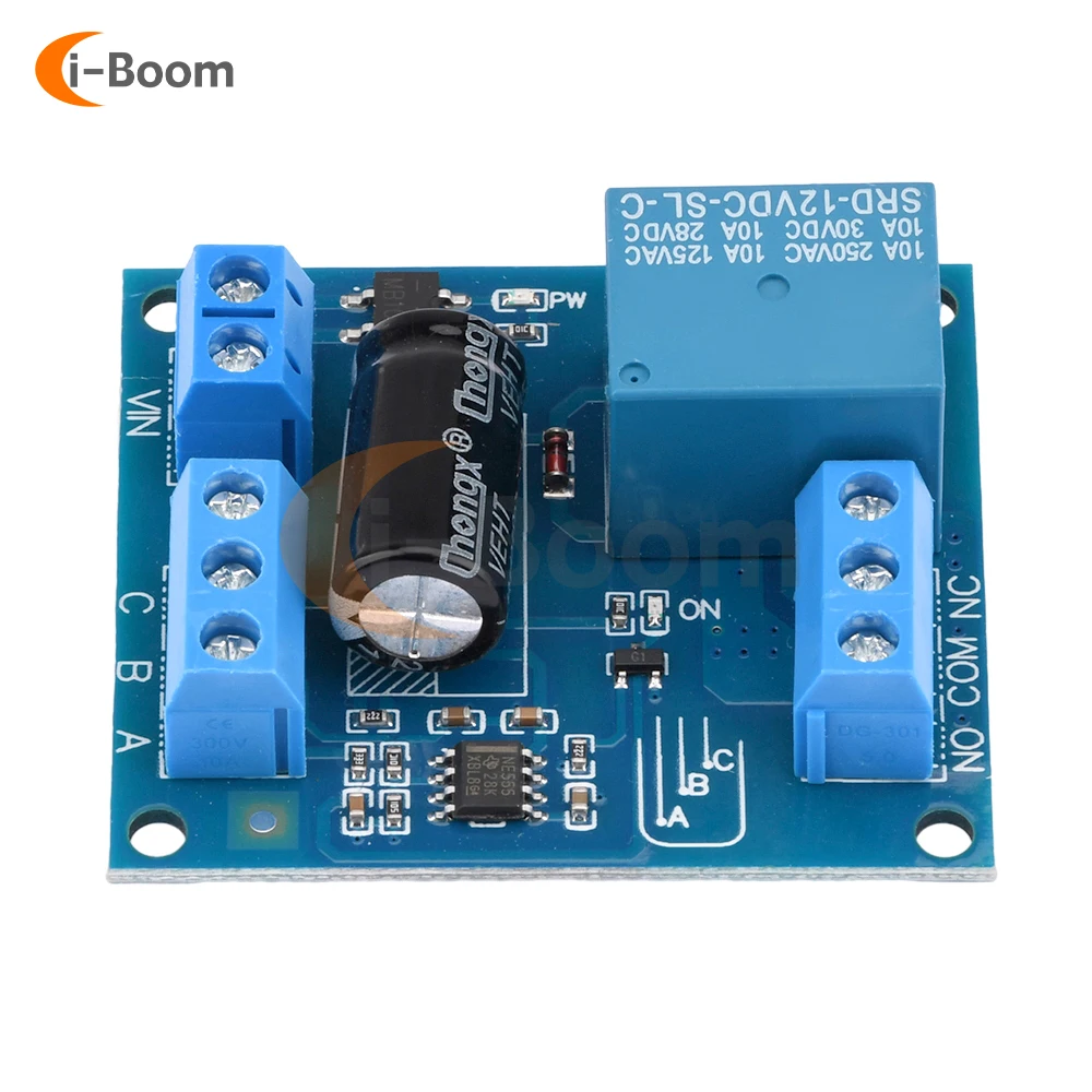 Ne555 Rel￨ Di Livello Liquido Interruttore Automatico Del Livello Dell'Acqua Modulo Di Controllo Della Valvola A Solenoide Della Pompa Del Motore Rel￨