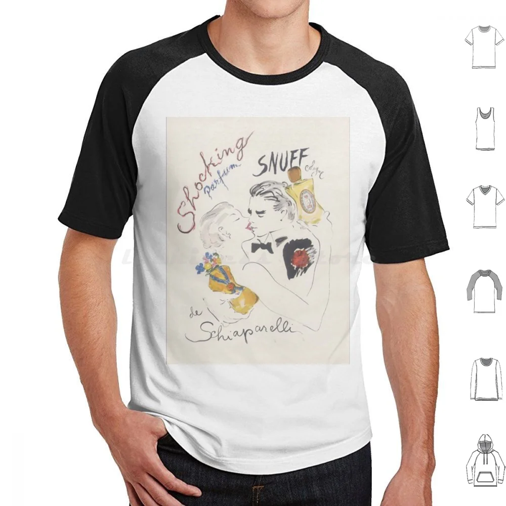 Shocking Parfum Snuff De Schiaparelli T Shirt 6Xl Cotton Cool Tee Schiaparelli Vintage Classic Schiaparelli Retro Schiaparelli