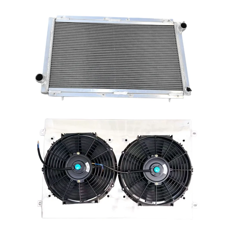 Radiatore + Protezione + Ventola Per Subaru Impreza Wrx/Sti Gc8 Gf8 1992-2000/ Legacy Bc5 Bj5 Bf5 1989-1995 Telaio Ej20 Turbo Engine Mt