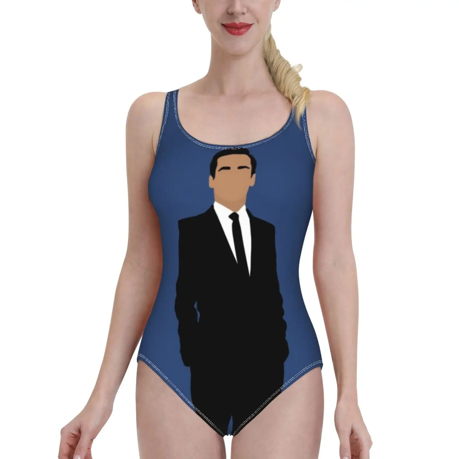 Don Draper Mad Men Costume Da Bagno Intero Donna Costumi Da Bagno Sexy Classico Backless Body Beach Costumi Da Bagno Don Draper Mad Men Tv