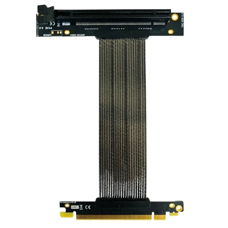 Jhh High Speed Pci-E 4.0 X16 Scheda Grafica Rtx 4090 Riser Cable Pci Express 4.0 Pcie Gen4 Riser Extender Supporto Verticale Atx Gpu