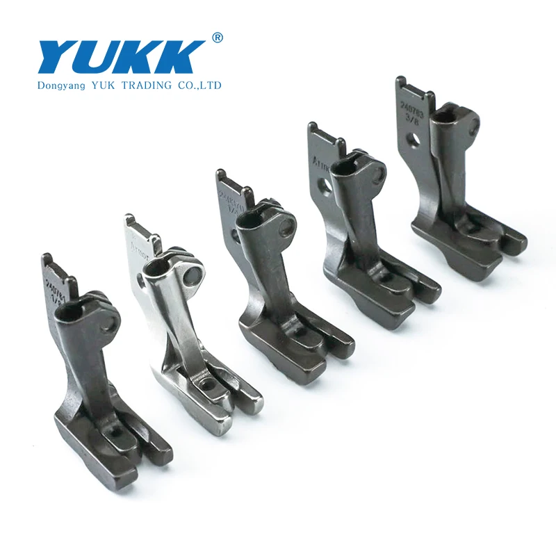 S68 Single Welt Piping Cording Walking Foot Set Per Juki 563 / 1541 / 1508, Brother B837, Consew 206Rb, Singer 111G, 111W