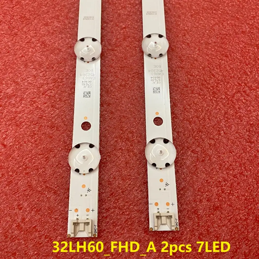 2 Pz/Set Led Blacklight Per Lg 32Lh604T 32Lh604V 32Lh530V 32Lh6047 32Lh609V 32Lh60 Fhd A S L Ssc_32Inch_Fhd Nc320Due Vbdn1