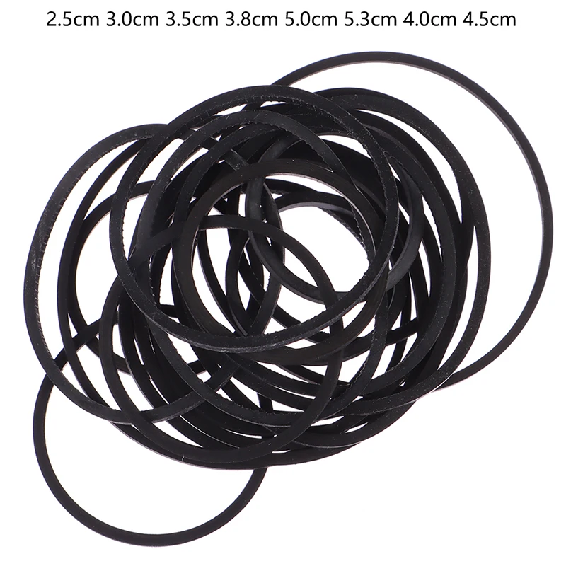 20 Pz/Set Mix Cassette Tape Sostituzione Gomma Cd Dvd Cassette Tape Recorder Giradischi Strap Belt Per Cd-Rom Video Machines