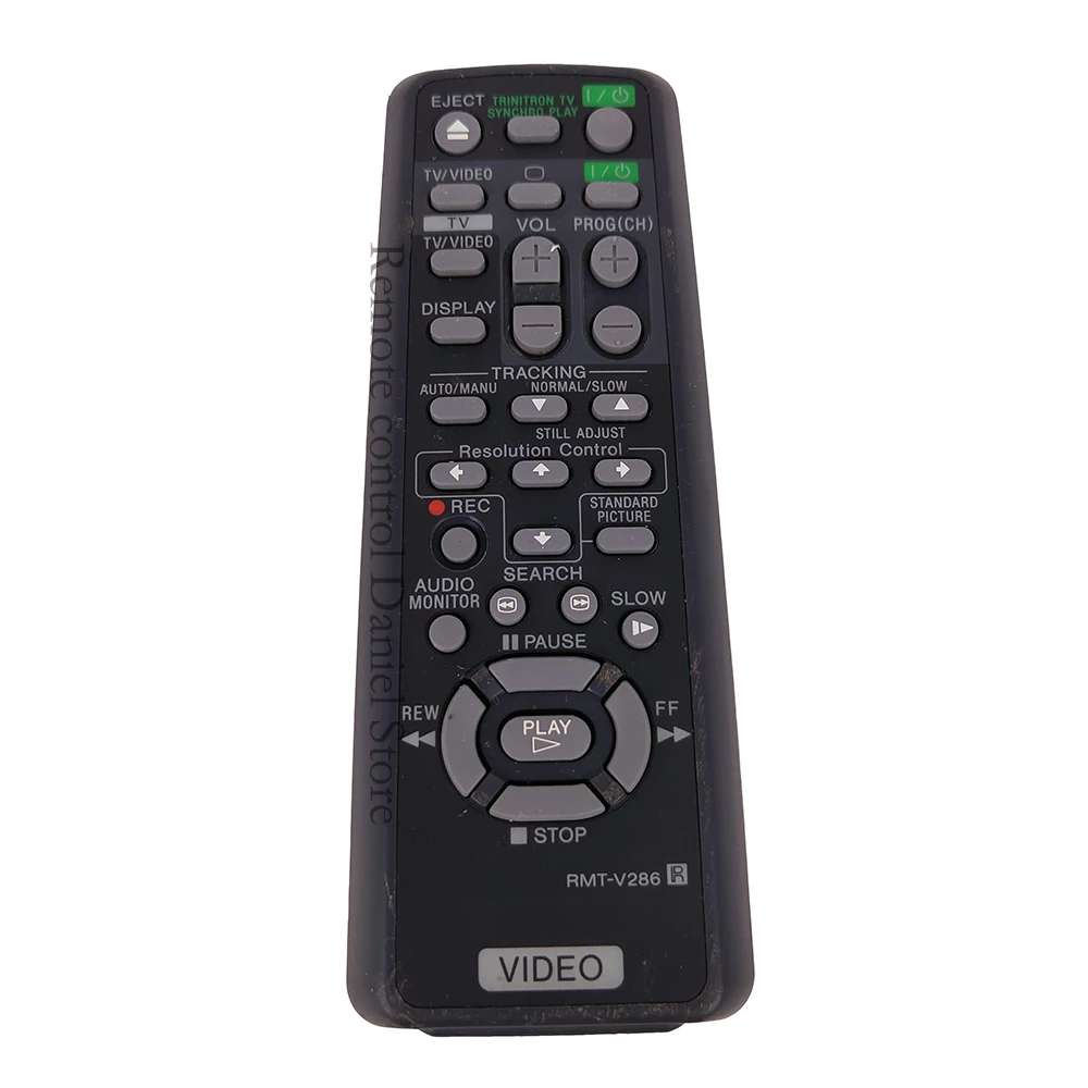 Usato Originale Rmt-V286 Per Il Telecomando Del Sistema Audio Del Lettore Di Cassette Video Sony Slv-Ga45Av