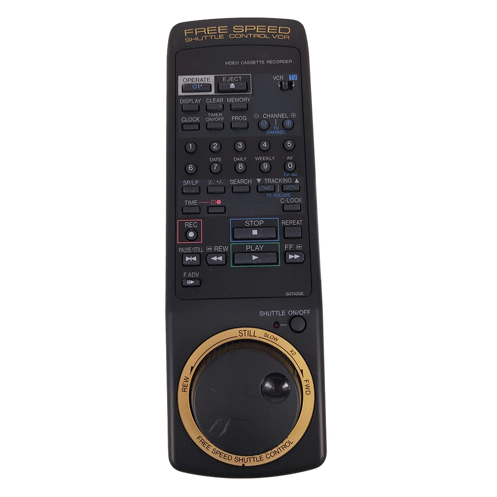 Usato Originale G0742Ge Per Sharp Videoregistratore Telecomando Fernbedienung