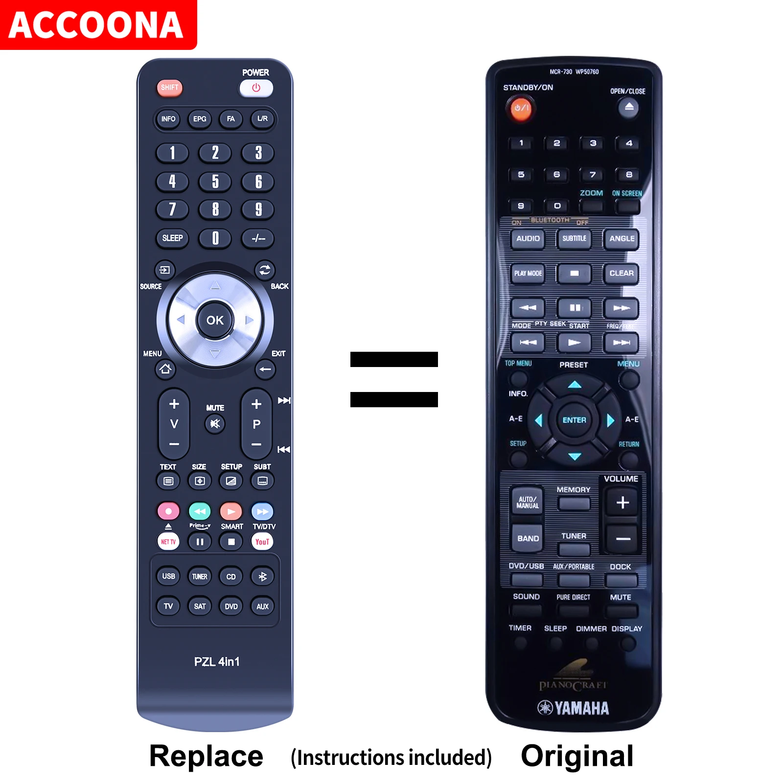 Telecomando Mcr-730 Wp50750 Per Yamaha Piano Craft Drx730