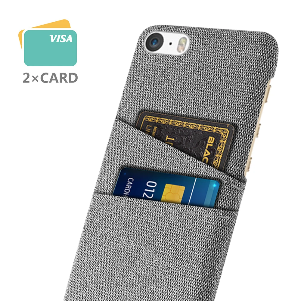 Per Apple Iphone Se 2016 Custodia In Tessuto Di Lusso Dual Card Cover Per Iphone Se 2020 2022 Custodia In Silicone Per Iphone Se 1 2 3 Funda