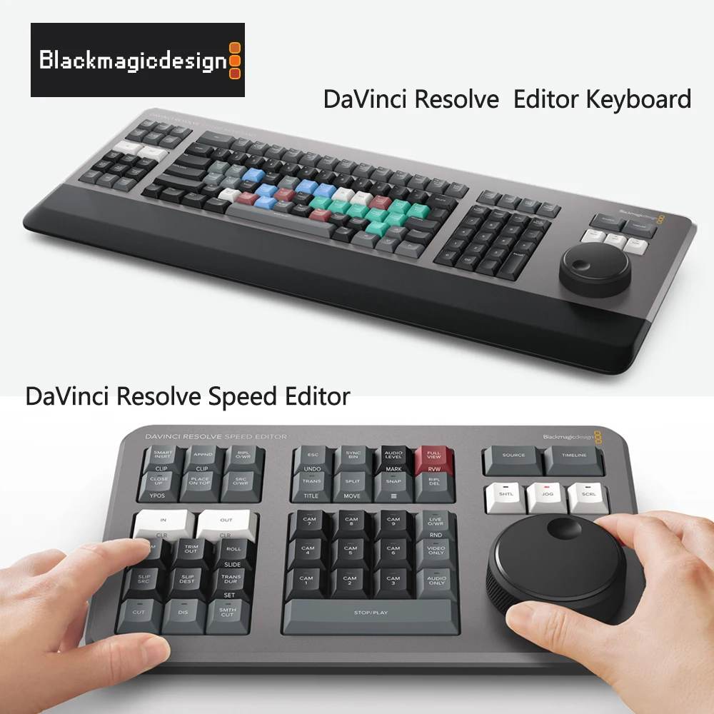 Blackmagicdesign Bmd Davinci Risolvi La Tastiera Dell'Editor Di Velocità Blackmagic Design Clip Video Intelligente Controllo Usb Bluetooth