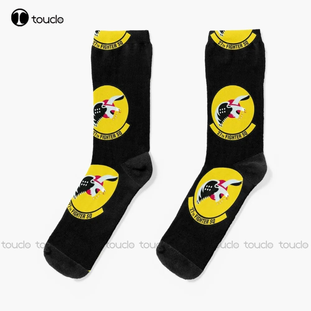 27Th Fighter Squadron Difesa Militare Mma Army Navy Airforce Socks Mens Calzini Bianchi Comodi Migliori Ragazze Sport Regalo Divertente