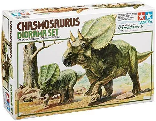 Tamiya 60101 1/35 Chasmosaurus Diorama Set (Modello In Plastica)