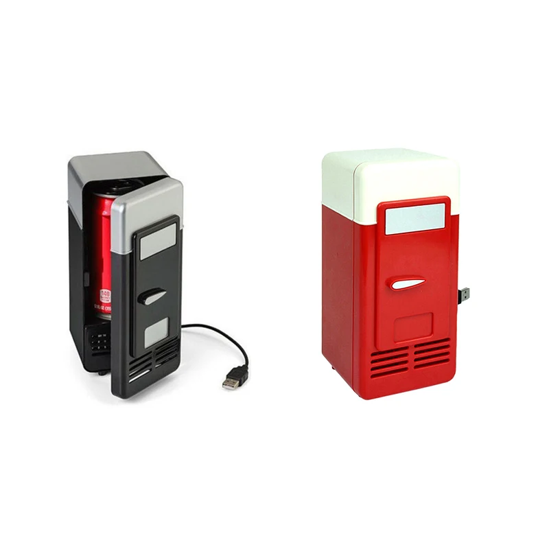 Mini Frigorifero Usb Congelatore A Goccia Fredda Mini Frigorifero Usb Mini Frigorifero Portatile Mini Soda Per Auto