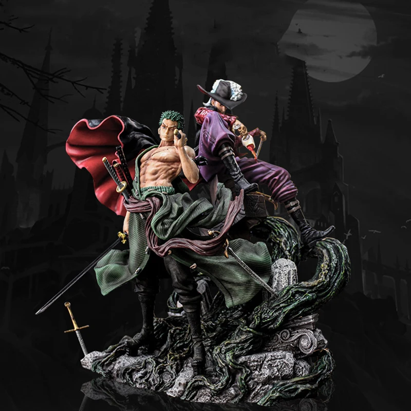 Bandai Animation Pirate King Gk Statue Creality Next Adapter Master And Explorer Sauron Standing Posture Model Ornaments