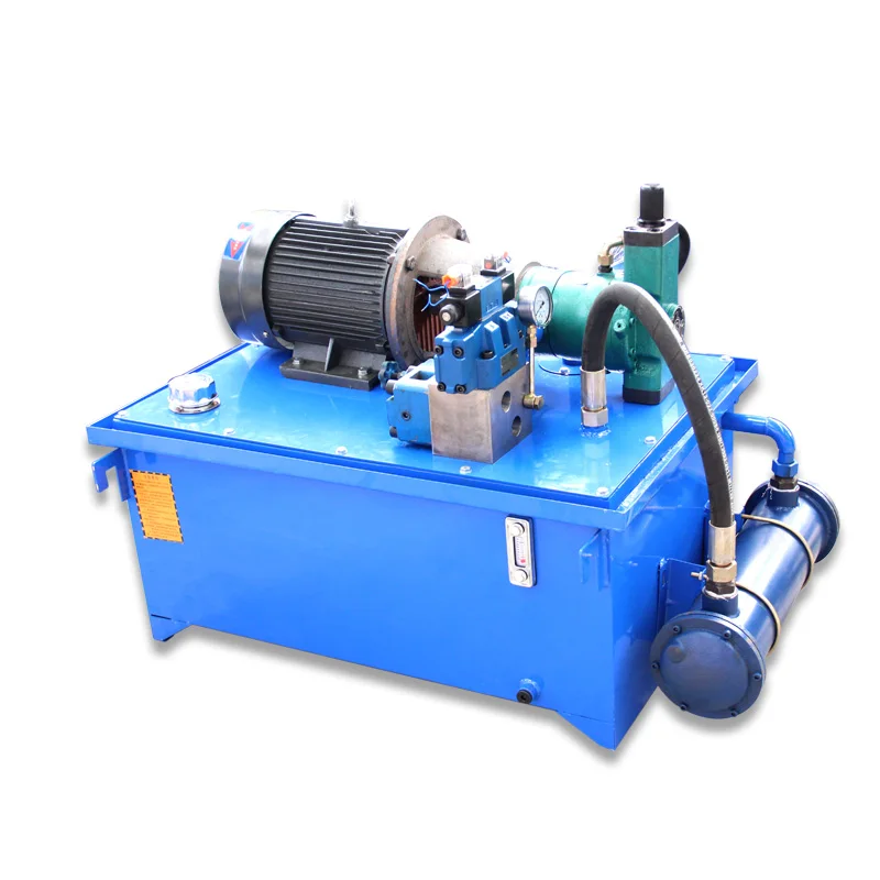 La Stazione Di Pompaggio Dell'Olio Idraulico Della Stazione Idraulica 3Kw Della Pompa Del Sistema Idraulico 380V Prende Il Raffreddamento Ad Aria Dell