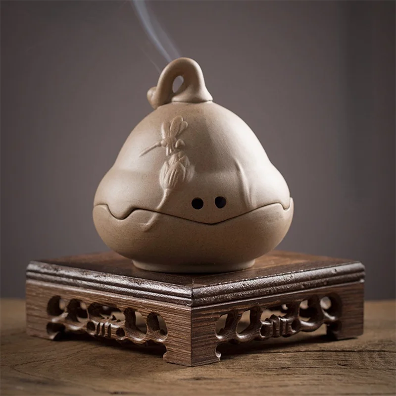 Humidifier Ramadan Incense Burner Electric Ceramic Incense Burner Aroma Diffuser Garden Zen Decor Porta Incienso Room Decor