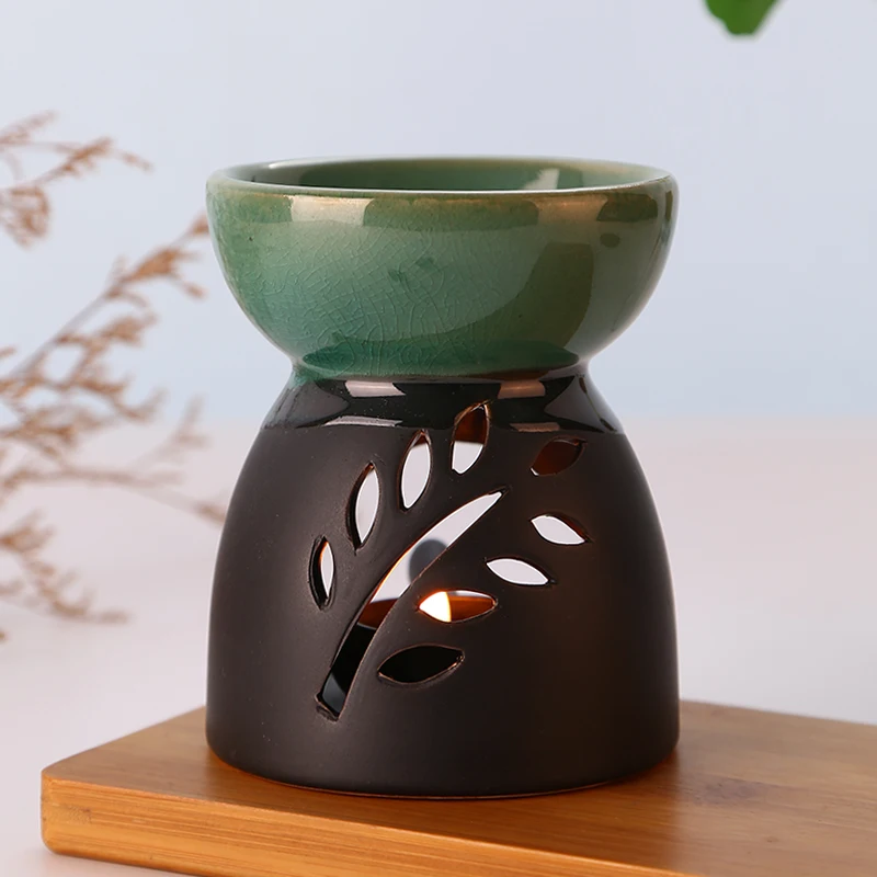 Zen Garden Essential Oil Burner Diffusore Diffusore Air Refresh Darn Oil Diffus Queimadores De Incenso Antique Home Decor