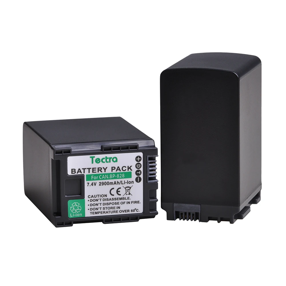 2900Mah Bp828 Bp-828 Batteria Della Fotocamera Per Canon Vixia Gx10 Xf400 Xf405 Hfg20 Hfg30 Hfg40 Hfm41 Hfm400 Hfs21 Hfs30 Xa25 Xa20