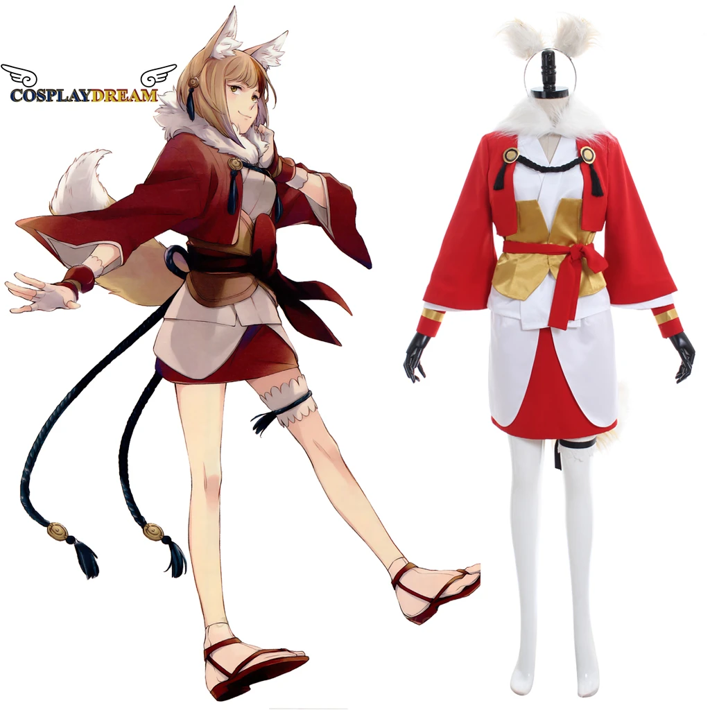 Fire Emblem Fates Selkie Kinu Costume Cosplay Con Orecchie Coda Stage Performance Clothes Set Completo Donna Halloween Cosplay Outfit
