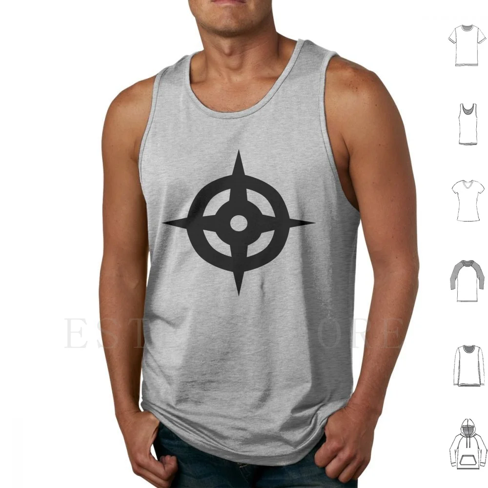 Hoshido Canotte Gilet Senza Maniche Emblema Del Fuoco Se Bianco Hoshido Fates