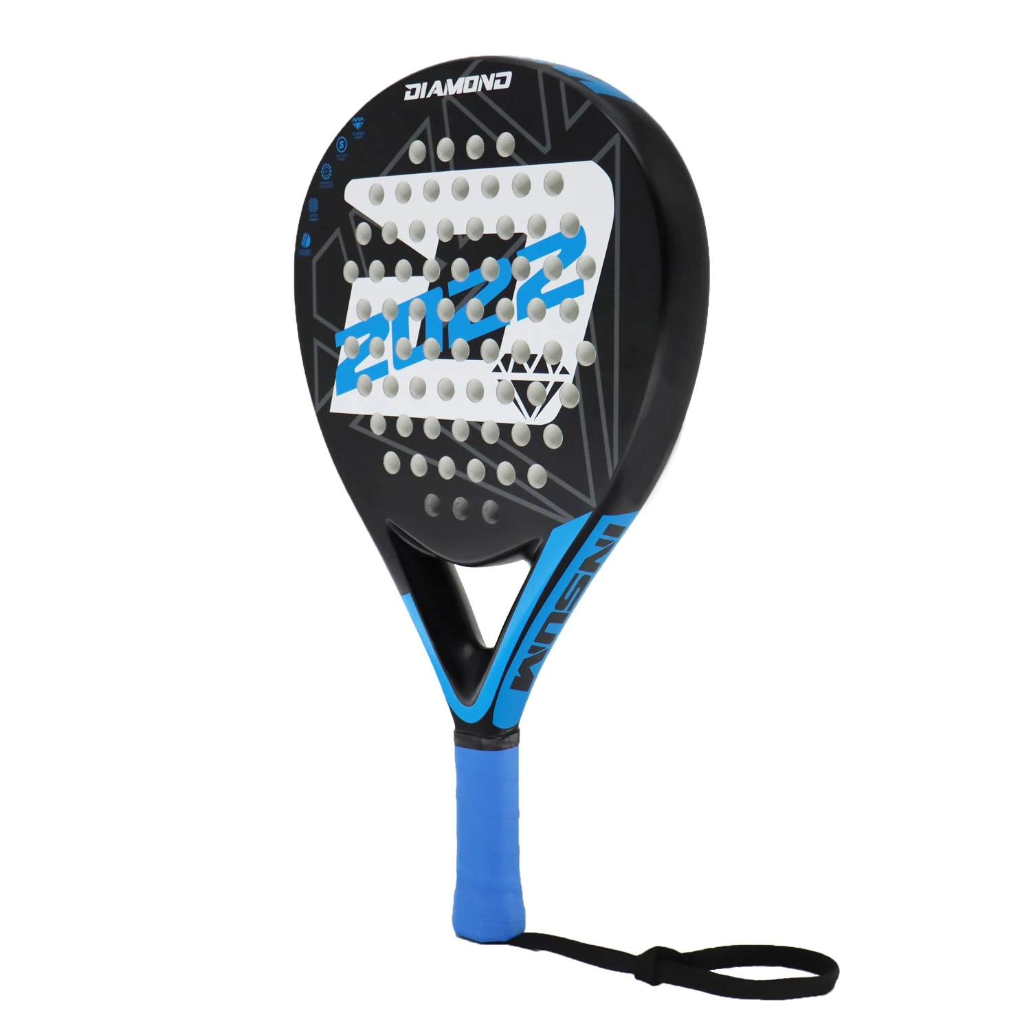 2022 Pro Tennis Padel Paddle Racchetta A Forma Di Diamante Eva Soft Padel Racchetta