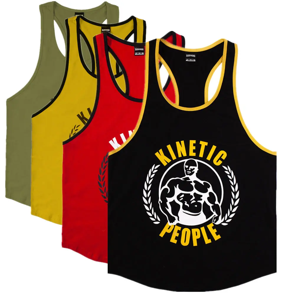 Camicia Senza Maniche Da Palestra Estiva Canotta Da Bodybuilding Da Uomo Canotta Da Allenamento Fitness Canotta Con Stampa In Cotone Canotta Canotta D