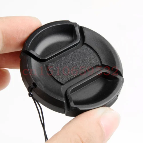100 Pz 40.5Mm Centro Pinch Snap-On Copriobiettivo Anteriore Per Pentax Q10 5-15Mm 40.5Mm Lens Filter Filtri