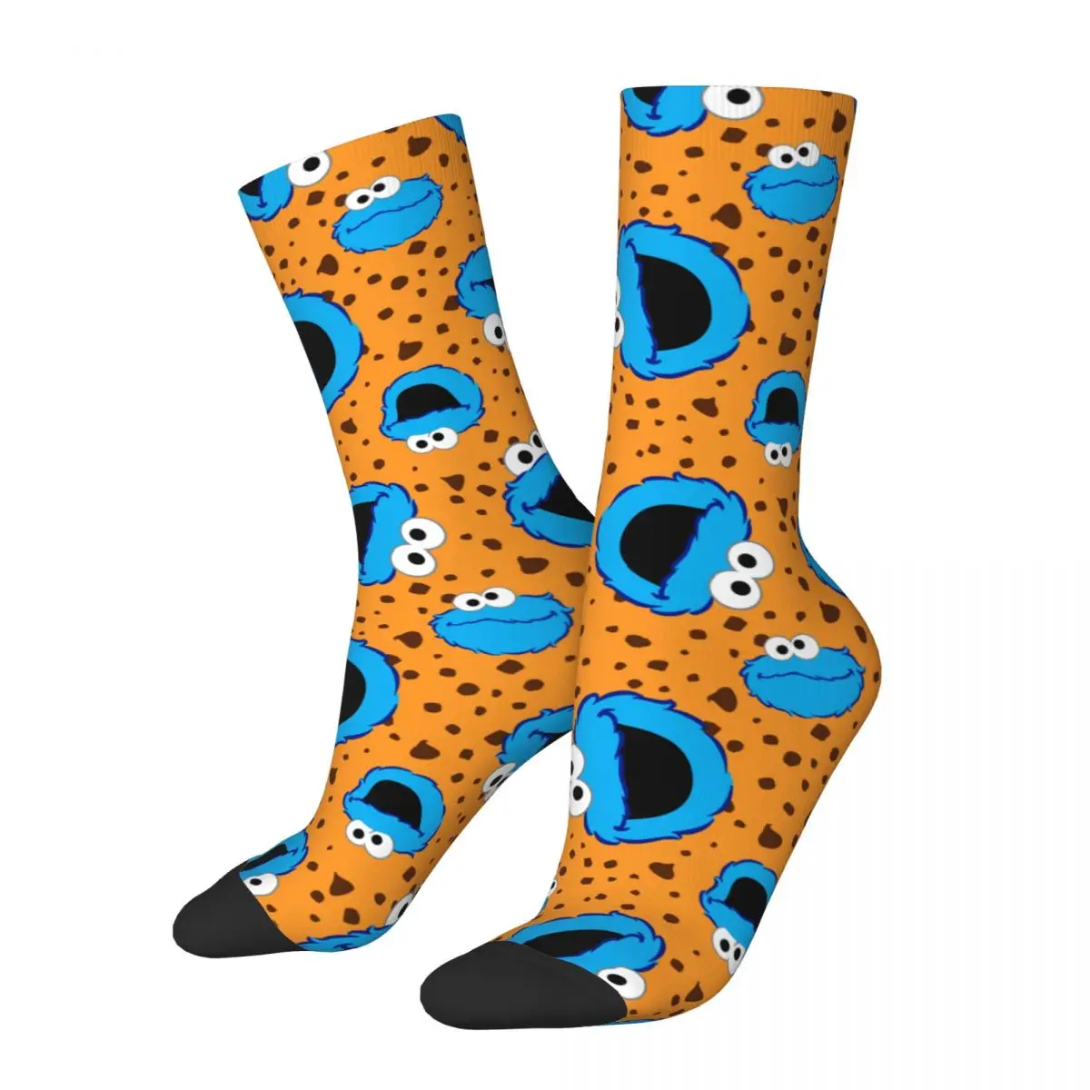 Crazy Design Donna Uomo Fun Cookies Monsters Crew Socks Accessori Crew Socks Super Soft Best Gifts