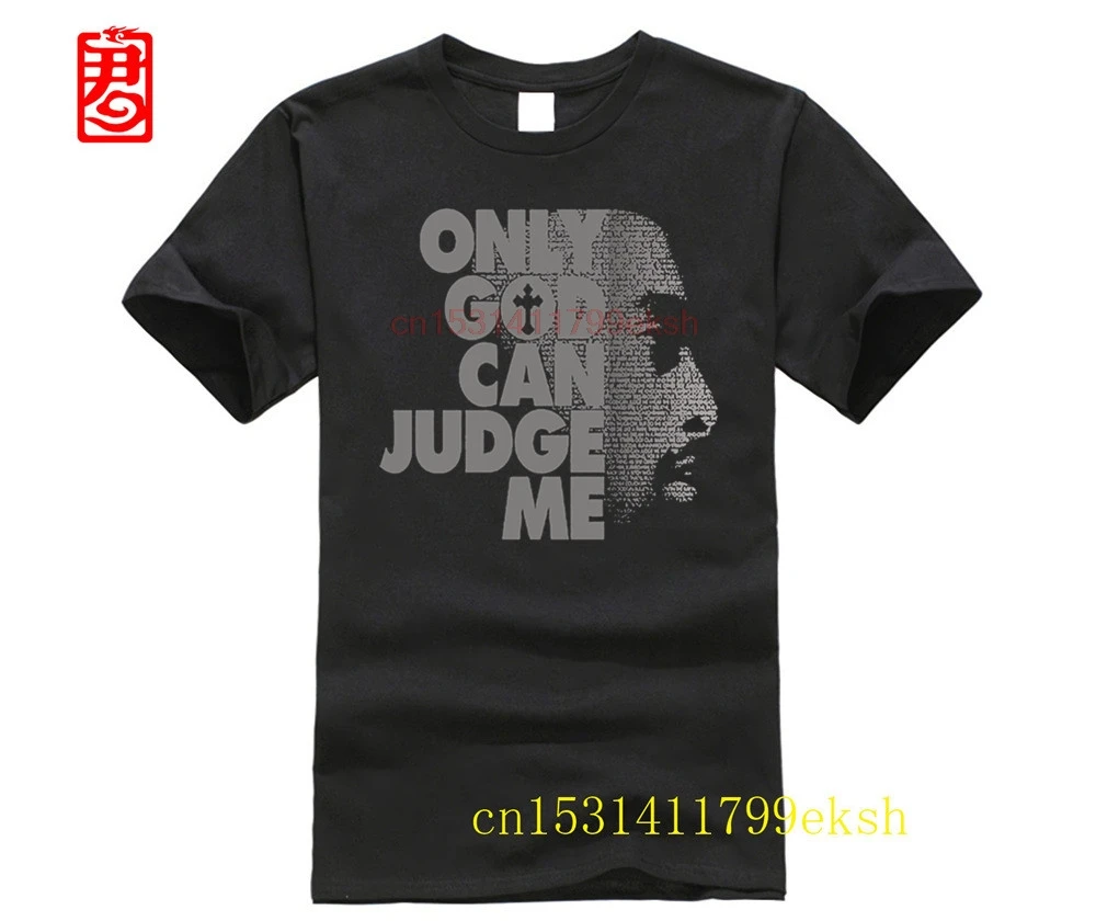 Lifestyle39 Tupac Camicie 2Pac Shakur Shirt All Eyez On Me Tupac Only God Can Judge Me Tupac Shirts