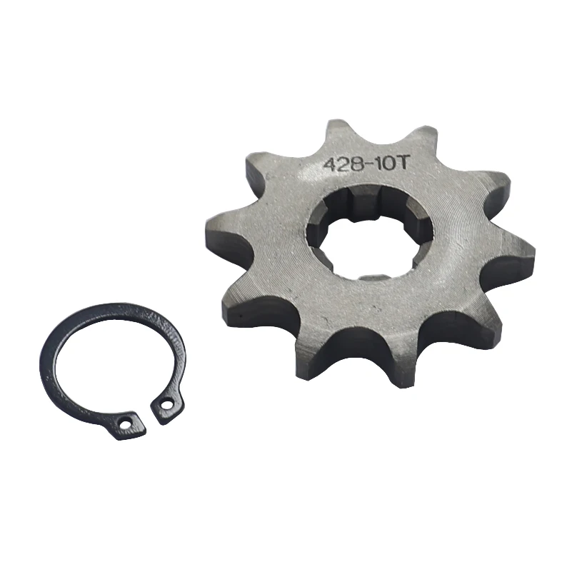 428 10 Denti 17Mm 20Mm Pignone Motore Anteriore Per Stomp Ycf Upower Dirt Pit Bike Atv Quad Go Kart Ciclomotore Buggy Scooter Moto