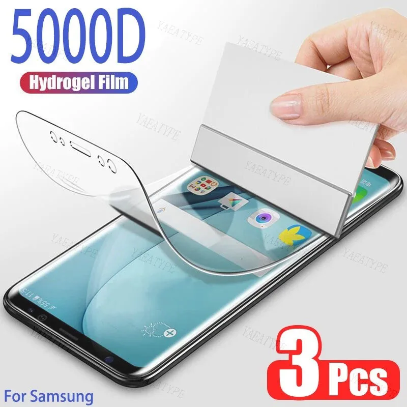 Pellicola Idrogel Protettiva Per Schermo 3 Pezzi Per Htc Desire 610 626 825 828 Per Htc One M7 M8 M9 M10 E8 X9 A9 E9 A103 Plus U23 Pro