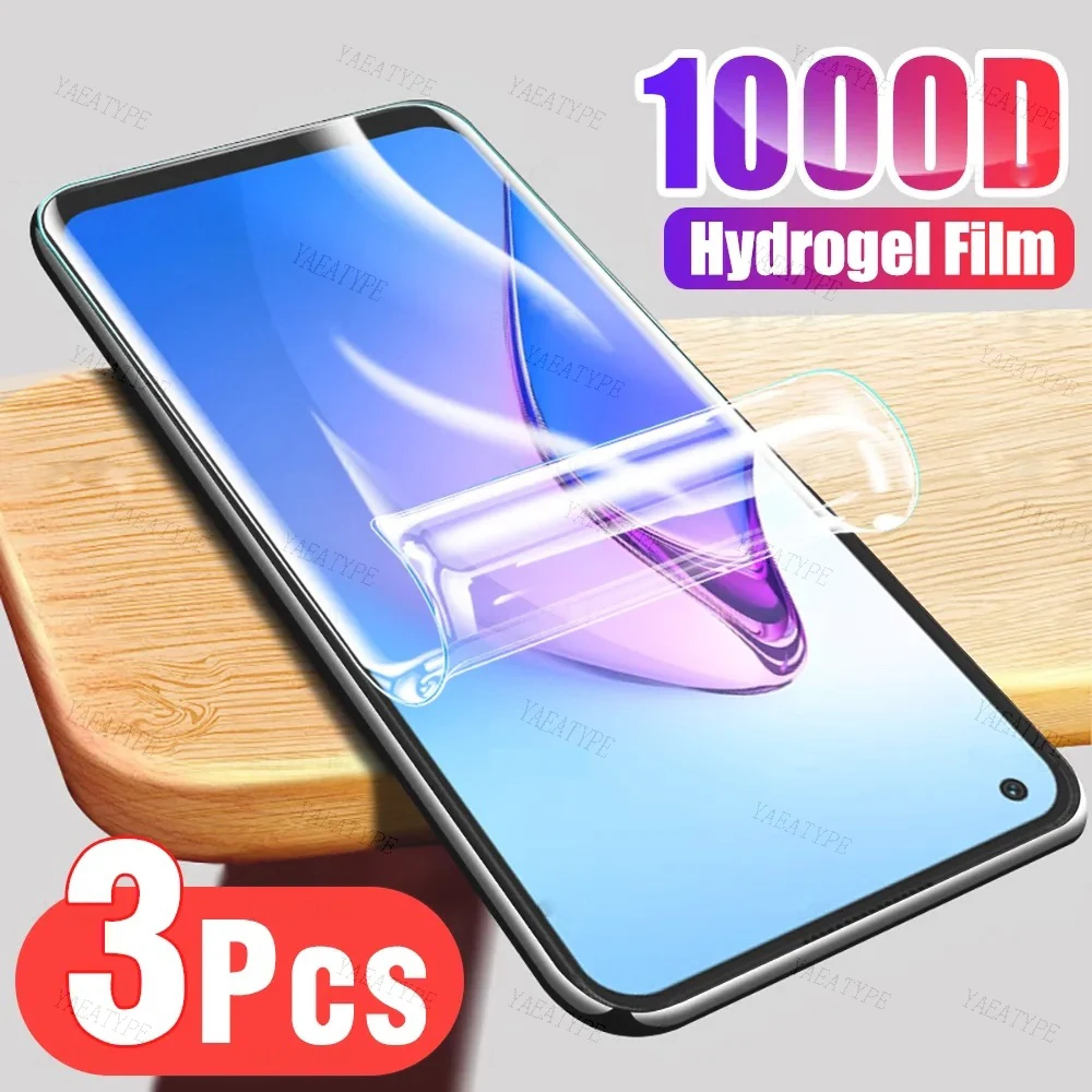 3Pcs Proteggi Schermo Pellicola Idrogel Per Htc Wildfire E1 E2 Plus Protezione Anti-Spia Per Htc Wildfire E3 Lite U23 Pro