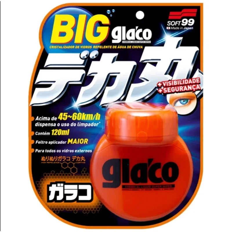 120Ml Soft99 Glaco Giappone Parabrezza Per Auto Vetro Idrorepellente Antipioggia Rivestimento Idrofobo Trattamento Antipioggia Per Vetro Auto