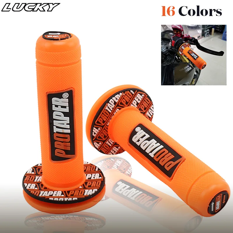 Moto Maniglia Grip Protaper Moto Protaper Dirt Bike Motocross 7/8 "Gomma Gel Manopole Freno Mani Wg-117N 10 Colori