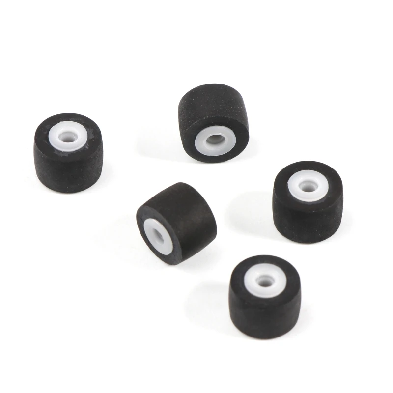 5 Pz Pinch Roller Radio Movimento Pinch Roller Registratore A Nastro Cassetta A Pressione Puleggia 10.5X7.9X2Mm