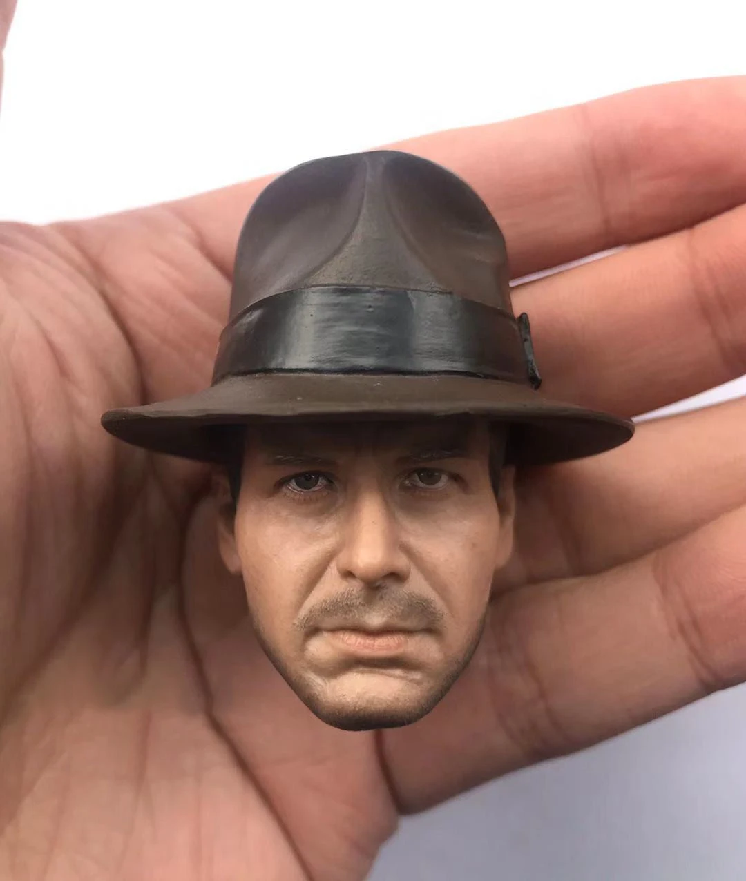 1/6Th Indiana Jones Ryan Ford Head Sculpt Con Cappello Fit 12 ''Hot Toys Action Figure Body