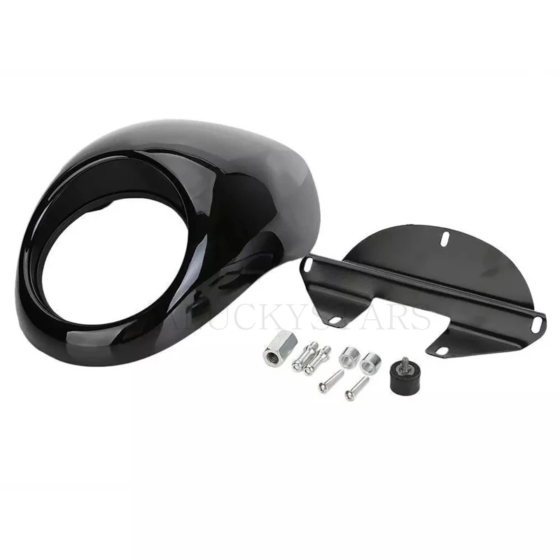 Carenatura Del Faro Con Paralume Grande Per Harley 48 Forty-Eight 72 72 72 72 Two X48 X72 Custom