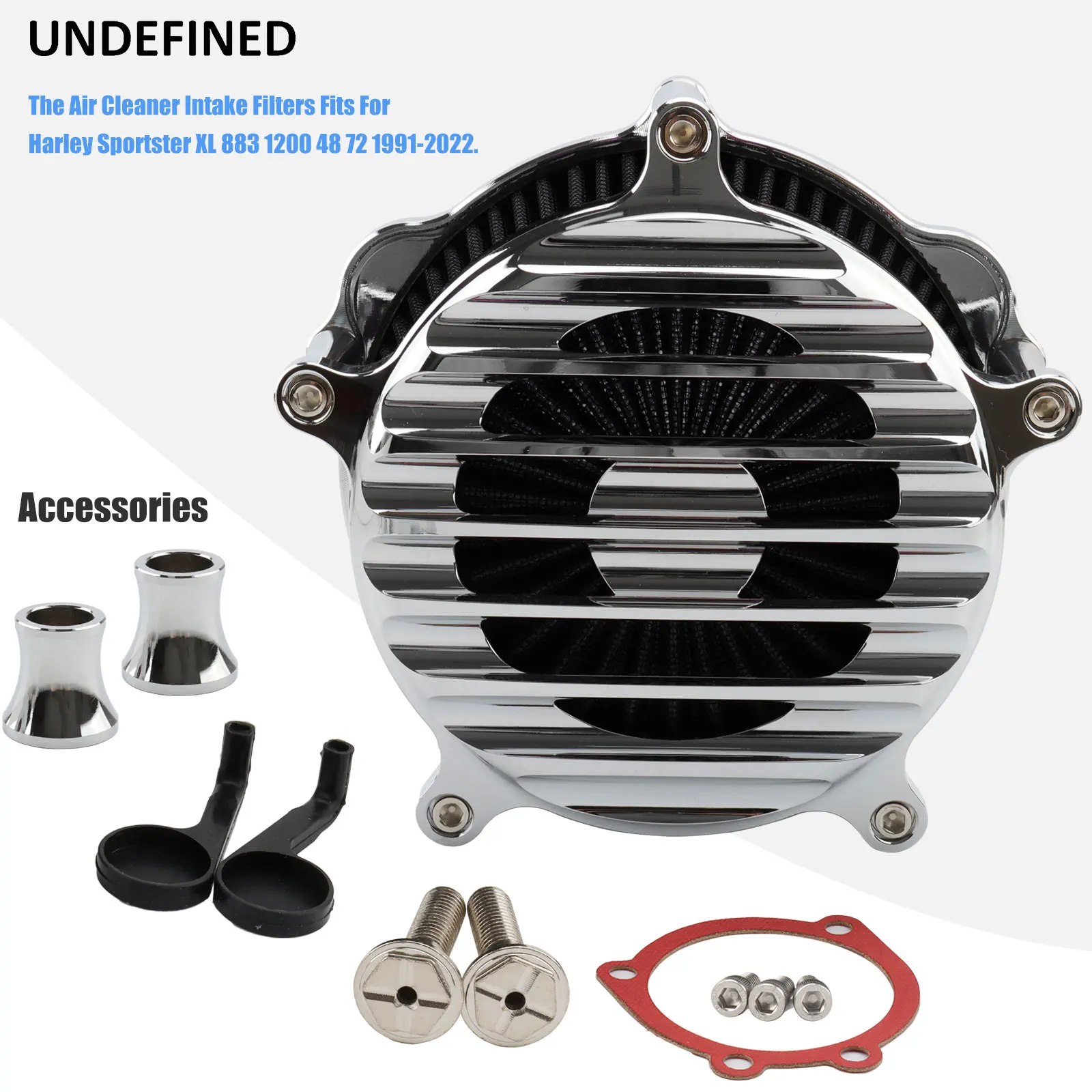Kit Aspirazione Filtro Aria Moto Filtro Aria Per Harley Sportster Iron 883 Xl883 Xl1200 Forty Eight Forty Eight 48 72 1991-2022
