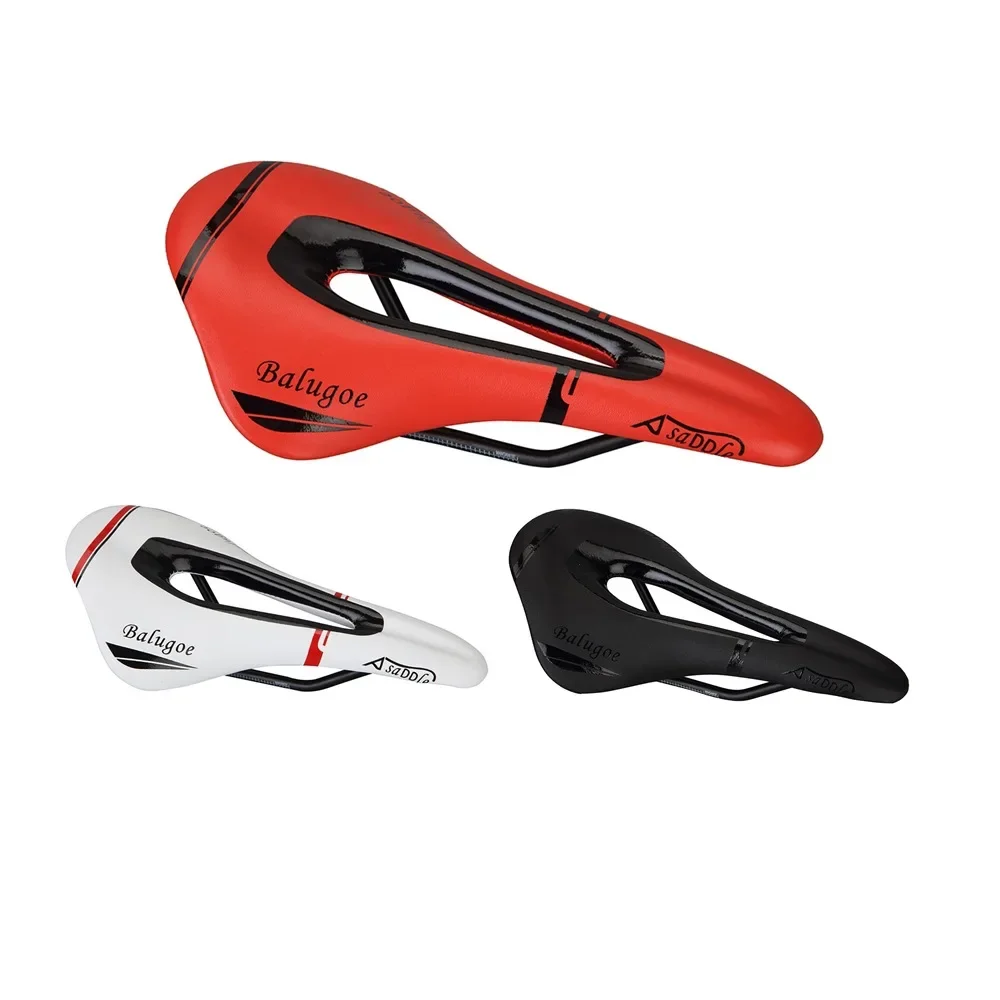 Sella Per Bicicletta Mtb Road Bike Racing Works S Triathlon Selle Seat Wide Sillin Bicicleta Pu Traspirante Soft Seat Cushion Parts