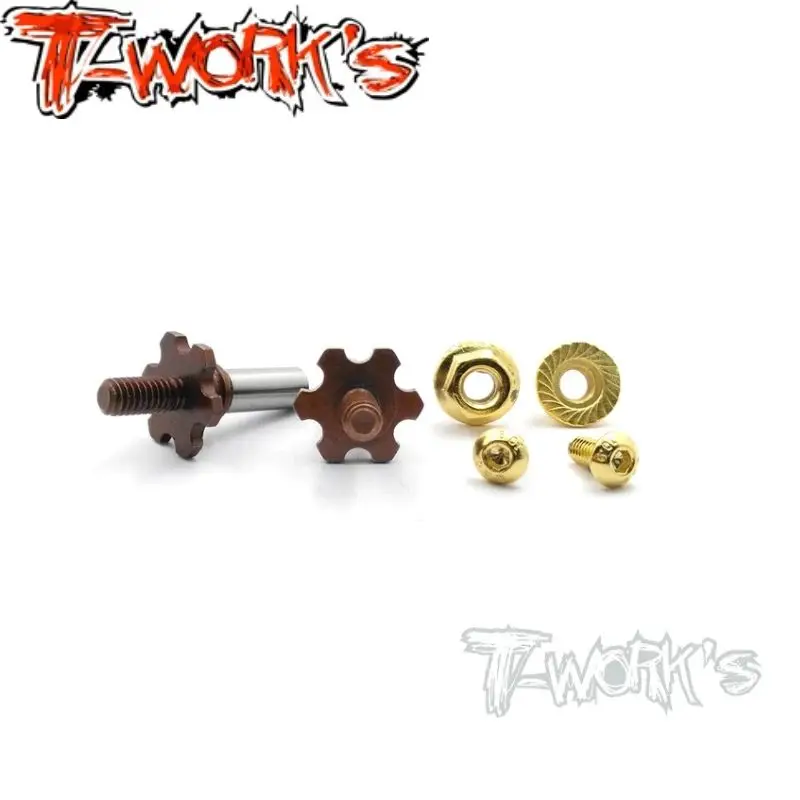 Originale T Works Te-153-S Assale Anteriore Leggero In Acciaio Per Molle (Team Connected Rc10 B6/B6D/B6.1) Parte Rc