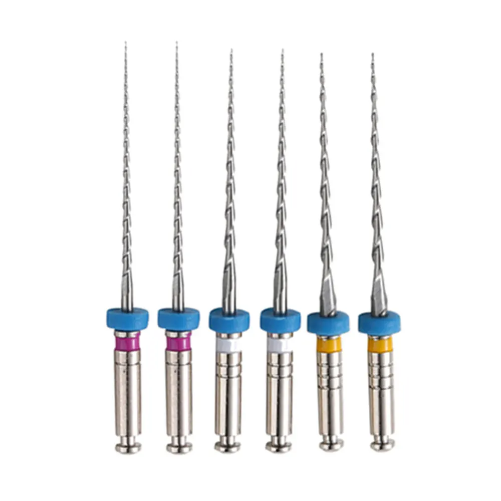 Strumenti Endodontici Dentali File Mt File Niti 25Mm Viola Uso Motore Dentale File A Forma Di S Sezione Trasversale 16Mm Parte Di Lavoro File Mt