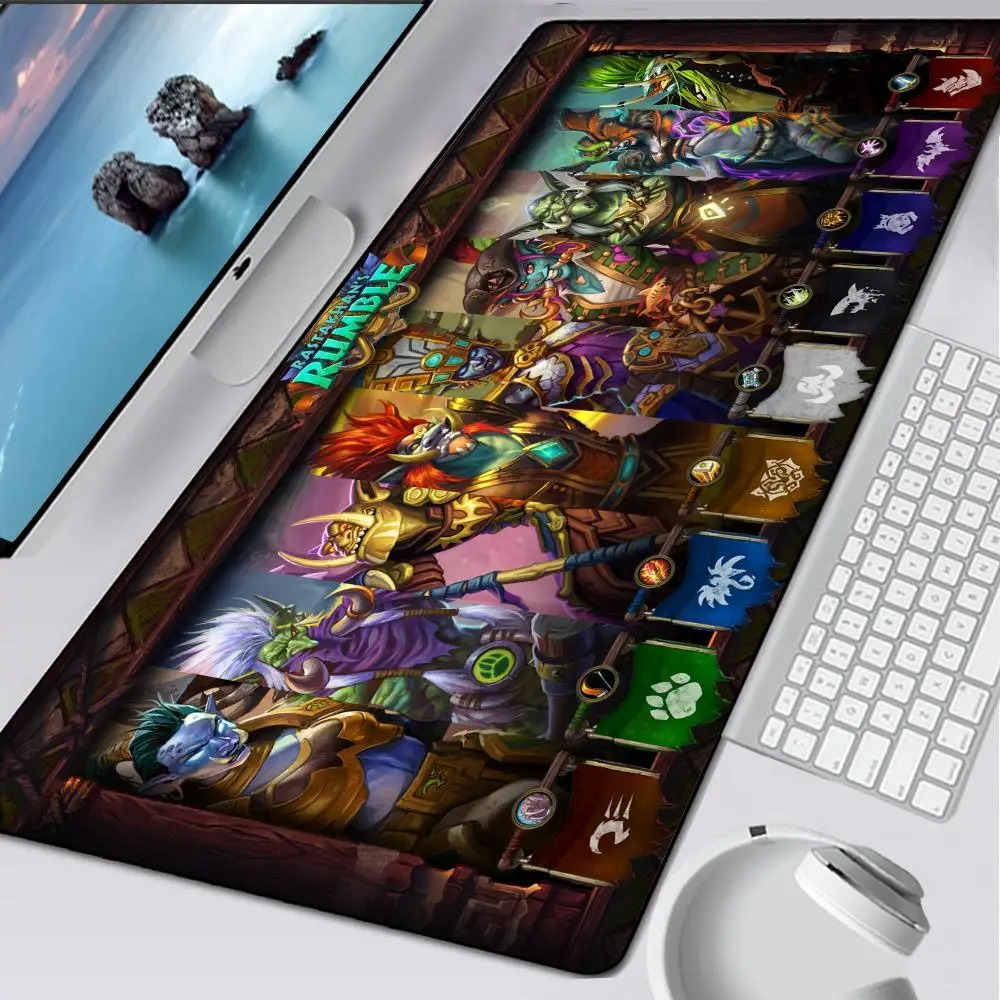 Hearthstone Heroes Of Warcraft Large Gaming Mouse Pad Computer Mousepad Pc Gamer Mouse Mat Laptop Mausepad Keyboard Mat Desk Pad