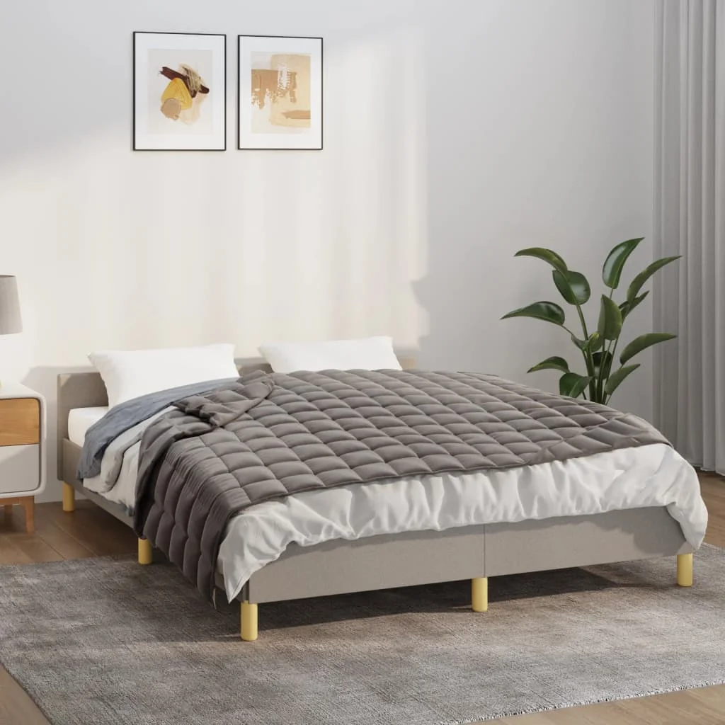 Coperta Grigia Lavata 150X200 Cm 11 Kg Tessuto