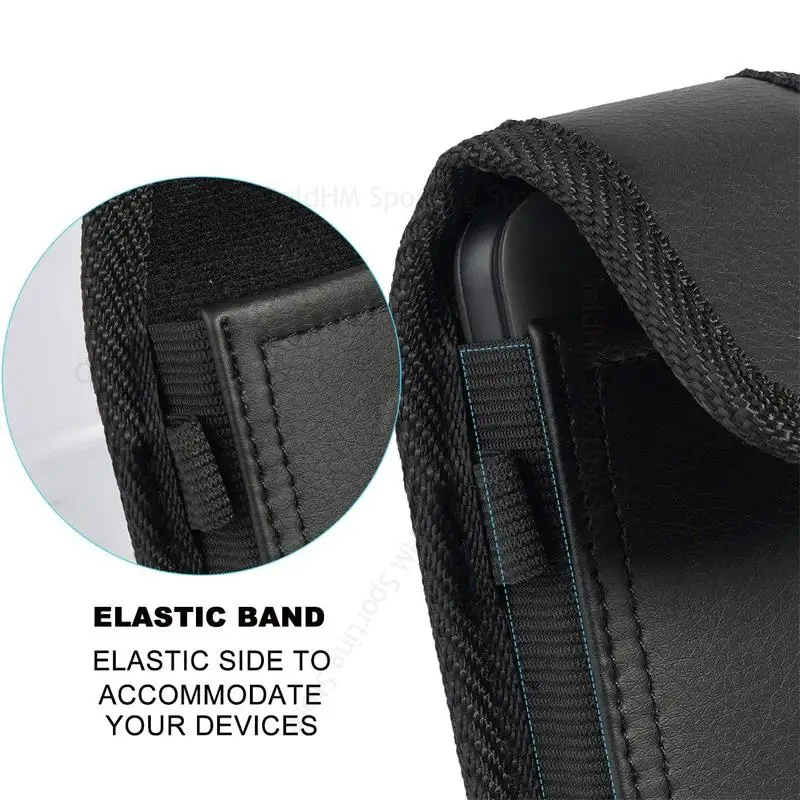 Per Nokia 2760 Flip Leather Case Phone Pouch Clip Da Cintura Marsupio