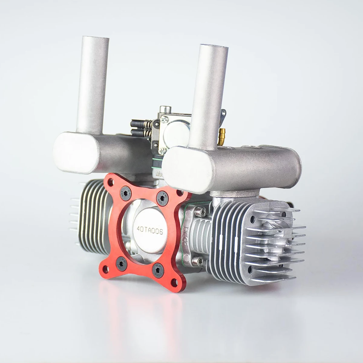 Vvrc Rcgf 40Cc T 40Cc Doppio Cilindro Motore Benzina/Benzina Doppio Cilindro Con Silenziatore/Accensione/Candela Per Aereo Modello Rc