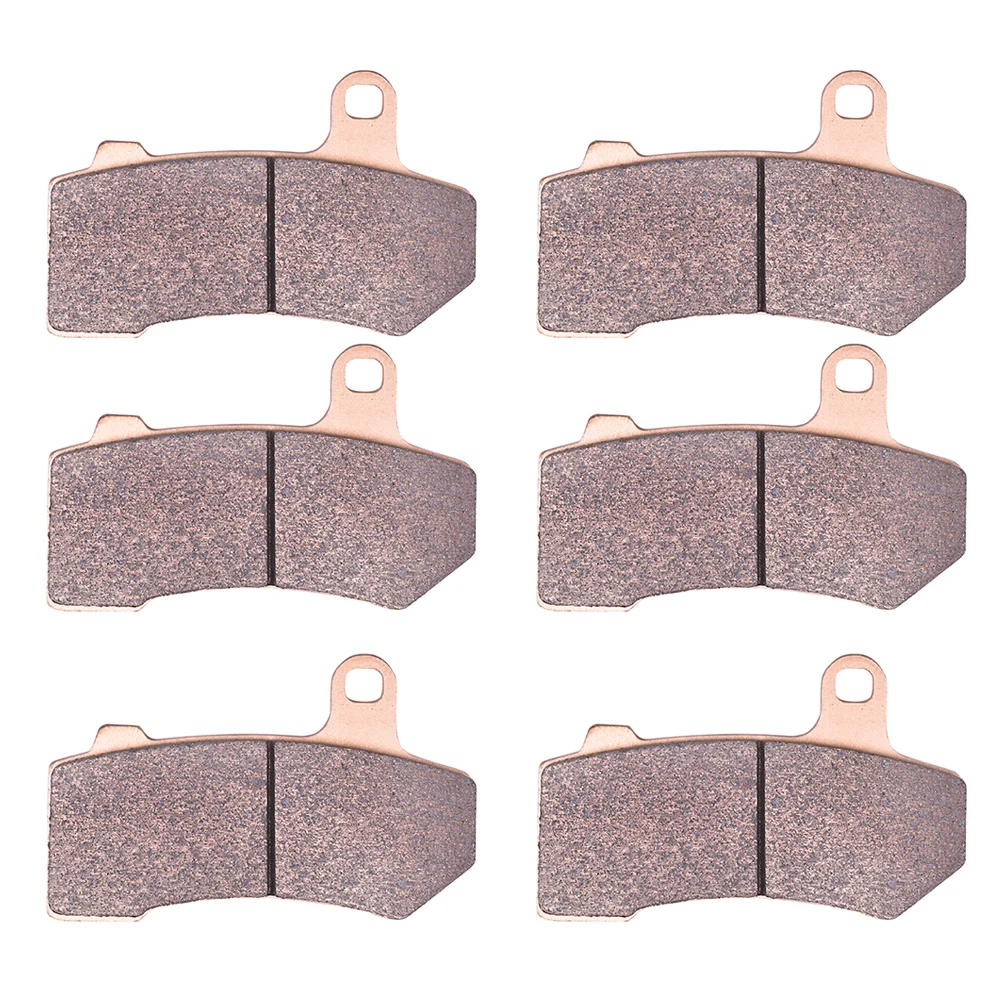 Set Pastiglie Freno Anteriori Posteriori Per Harley Davidson Vrscaw V-Rod Spoke Wheel 2008-2009 Vrscr Street Rod 06-07 V-Rod Brembo Caliper 06