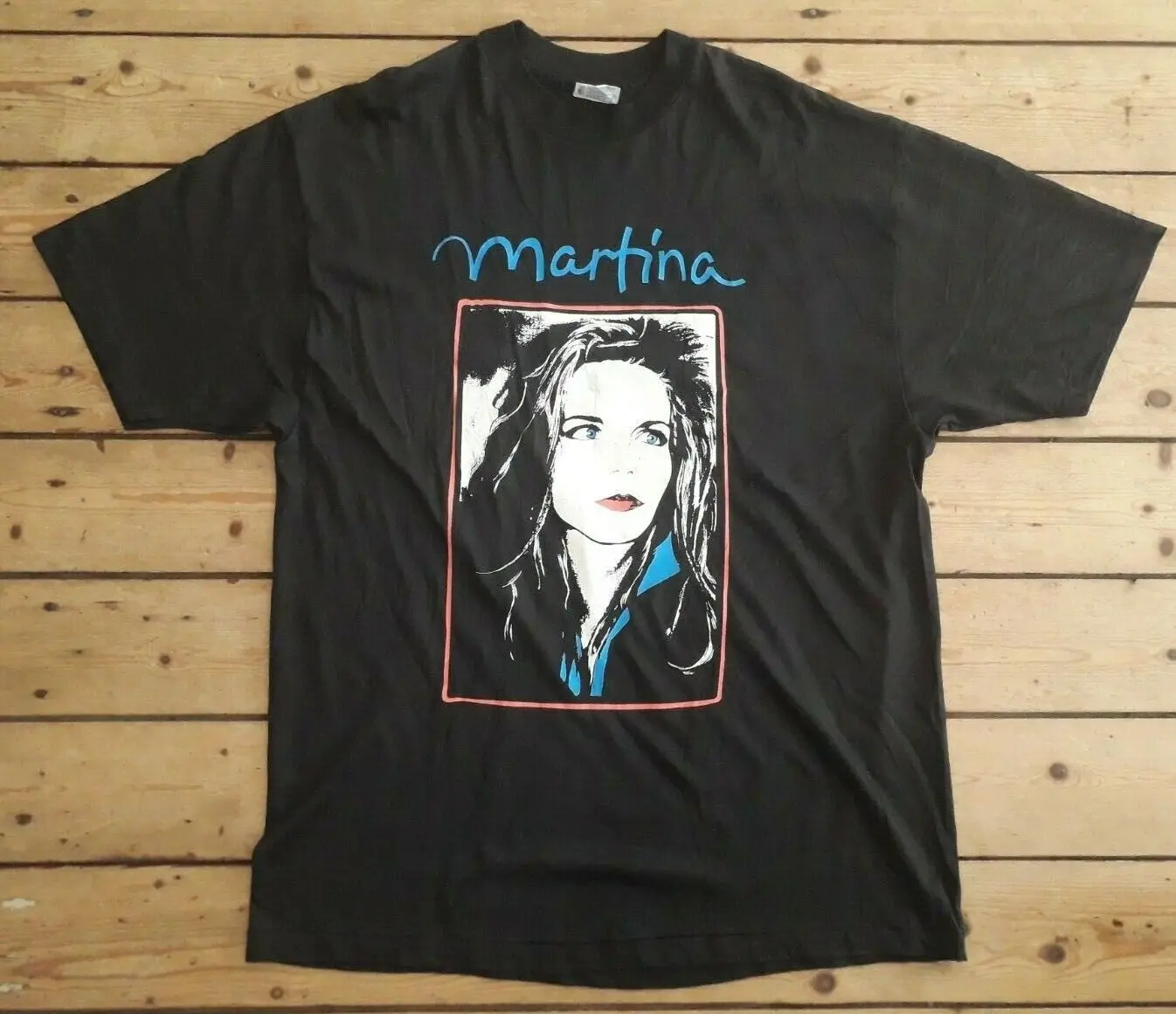 Martina Mcbride Vintage 1992 Tour T Shirt Xl Country Rock Faith Hill Leann Lp Cd Maniche Lunghe