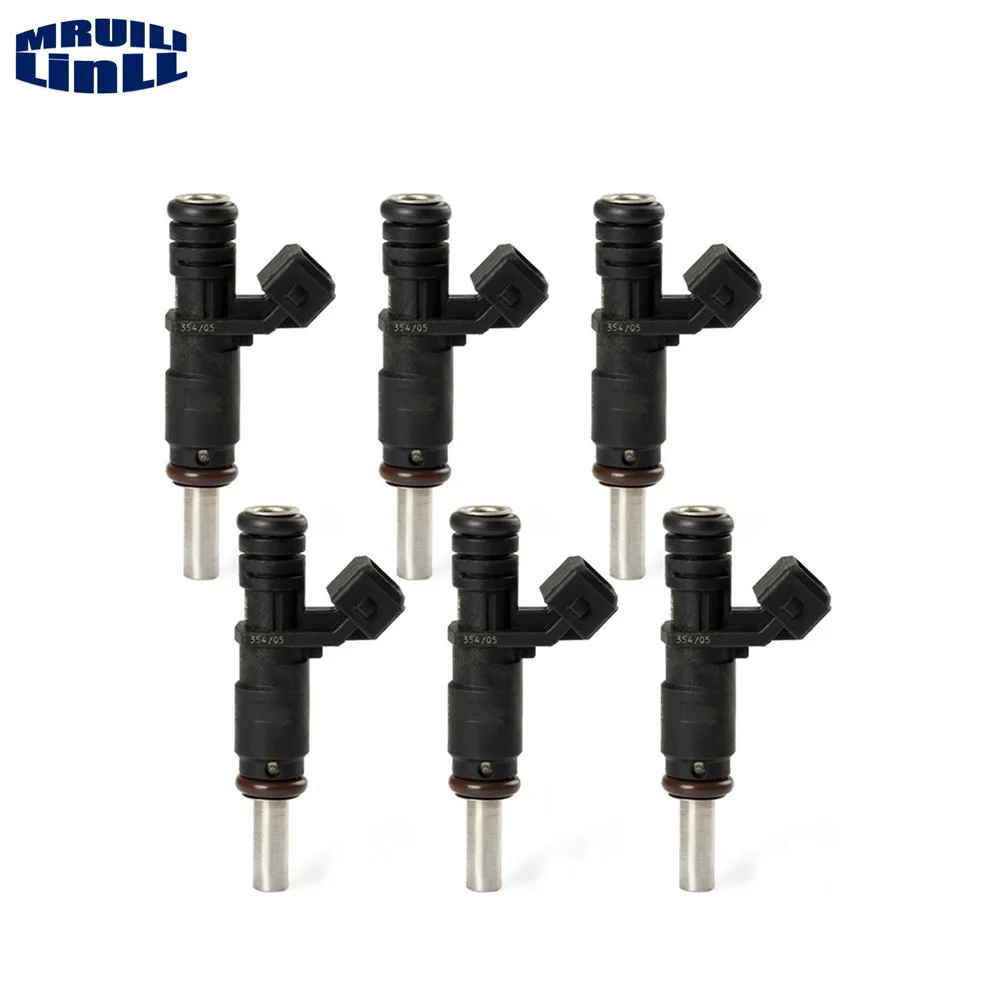 4/6 Pz Nuovo Ugello Iniettore Di Carburante 13537531634 7531634 Per Bmw 328I X3 X5 Z4 128I 528I 525I 530I 325I 330I