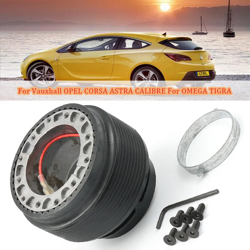 Kit Da Corsa A Forma Di Volante Automatico Adattatore A Sgancio Rapido Snap Off Boss Per Vauxhall Opel Corsa Astra Omega Tigra Calibre