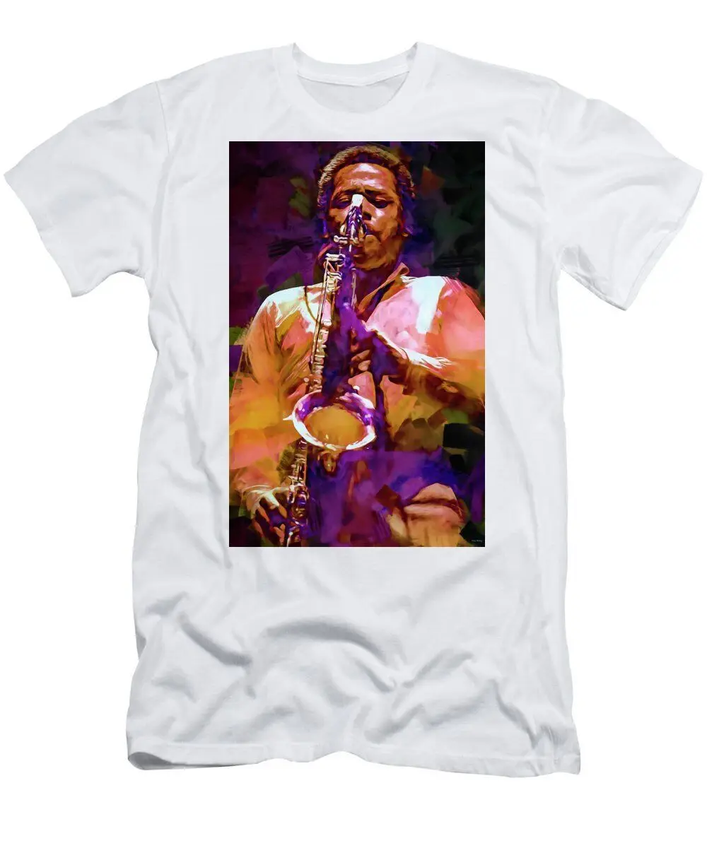 Retro Wayne Shorter T-Shirt Jazz Messenger Miles Davis Quintet Weather Report