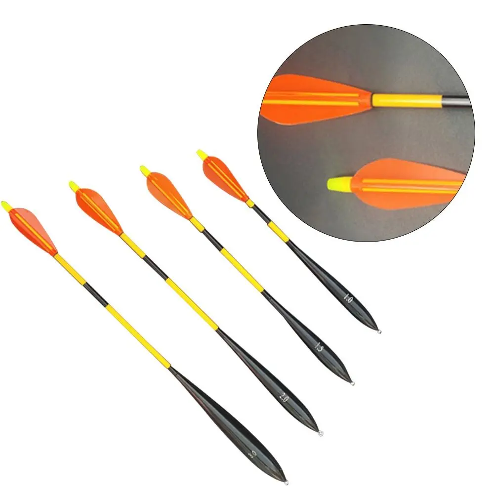 Galleggiante Notturno Da Pesca Galleggiante Corto Eva Galleggiante Da Pesca Luminoso Bastone Leggero Schiuma Plastica Bobber Sea Rock Fishing Striking